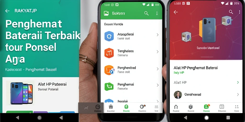 Tampilan antarmuka RAKYATJP yang menarik dan fungsional untuk penghematan baterai.