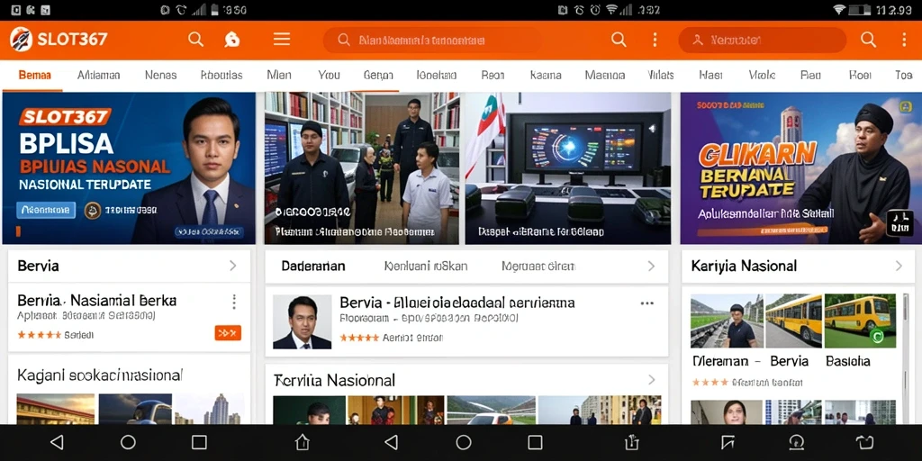 Tampilan antarmuka SLOT367 yang menarik dan modern.